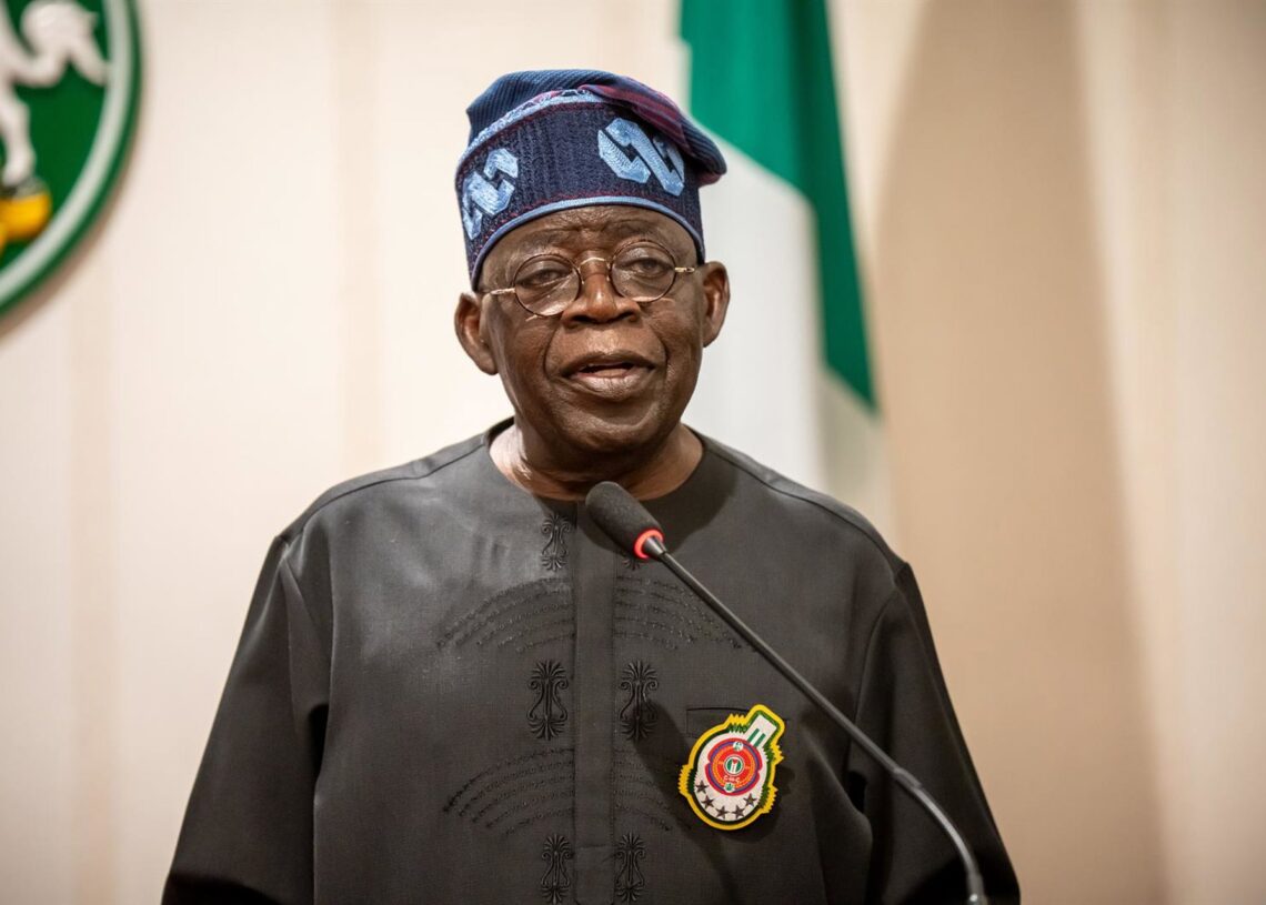 Archivo - El presidente de Nigeria, Bola Ahmed TinubuMichael Kappeler/dpa - Archivo