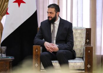 Archivo - El presidente de transición sirio, Ahmed al SharaEuropa Press/Contacto/Syrian Arab News Agency ''SA