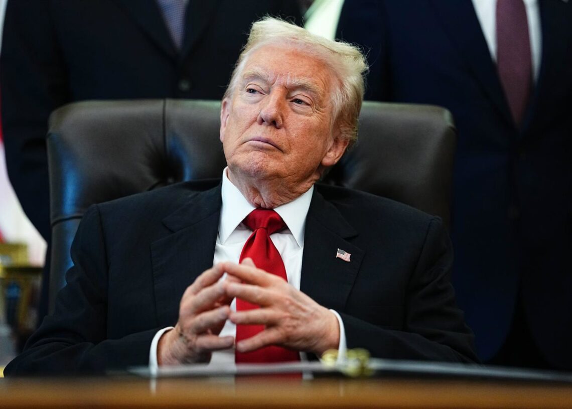 El presidente de EEUU, Donald Trump.Europa Press/Contacto/Aaron Schwartz - Pool via CN