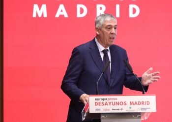 El presidente de IFEMA Madrid, José Vicente de los Mozos, durante un desayuno informativo en el Meeting Place, a 7 de noviembre de 2025, en Madrid (España).Eduardo Parra - Europa Press