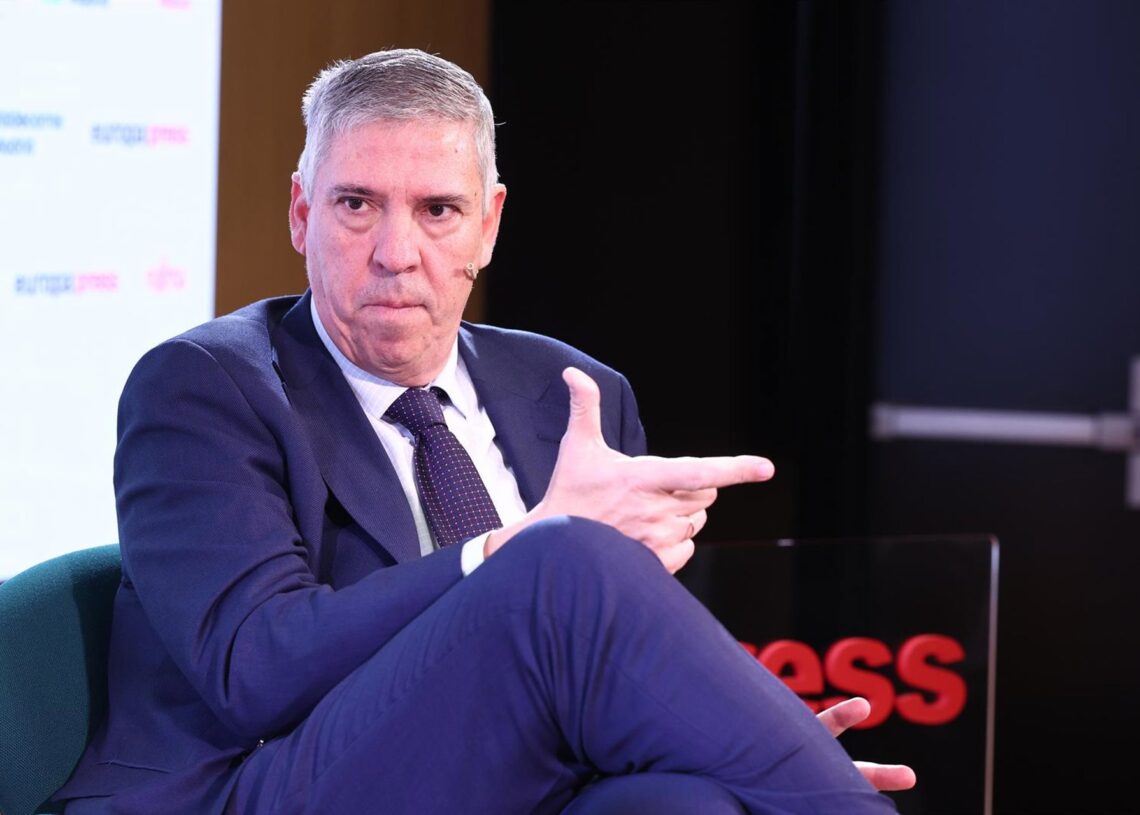 El presidente de IFEMA Madrid, José Vicente de los Mozos, durante un desayuno informativo en el Meeting Place, a 7 de noviembre de 2025, en Madrid (España).Eduardo Parra - Europa Press