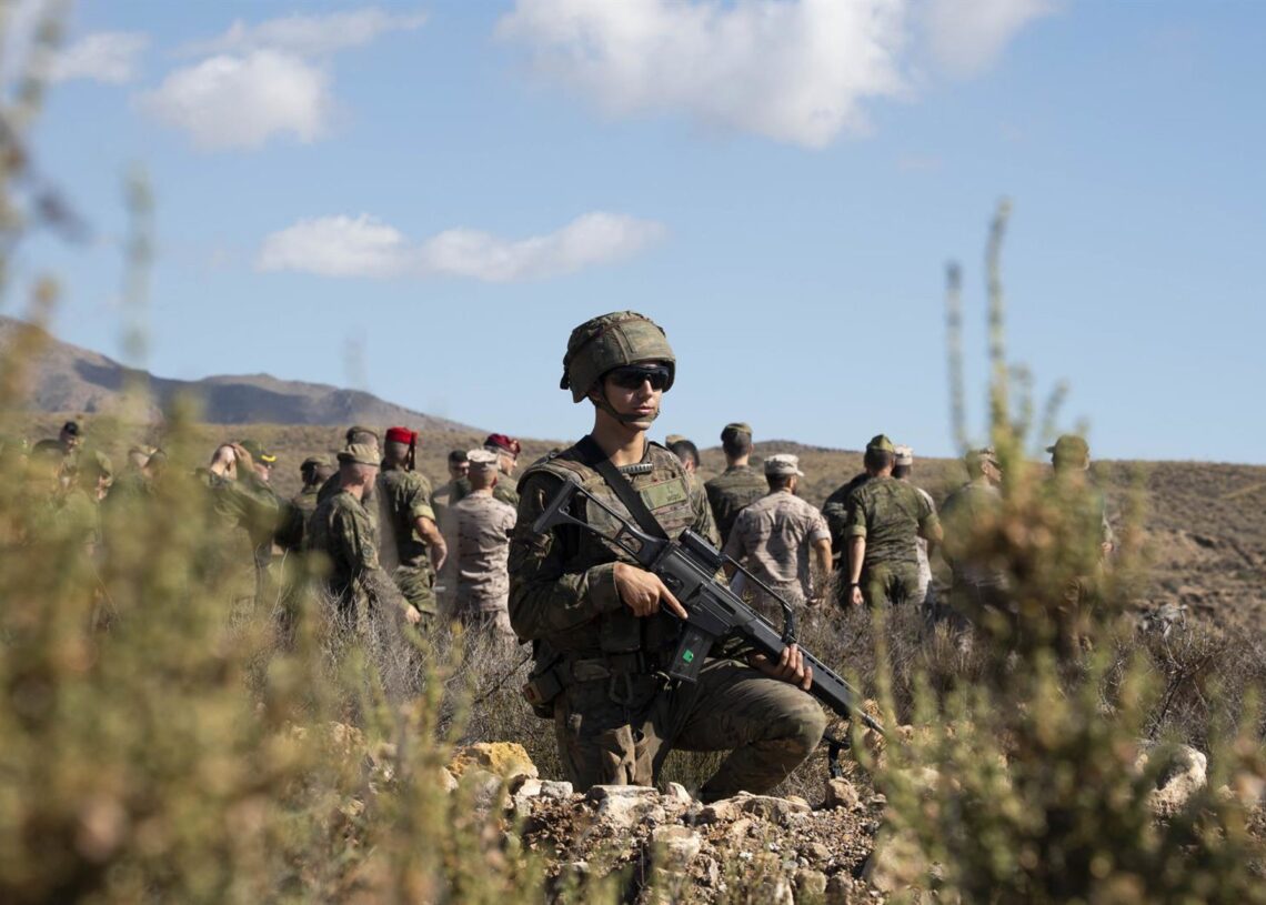 El Ejército de Tierra realiza una demostración dinámica que integra sistemas robotizados en colaboración con la industria nacionalMarian León - Europa Press