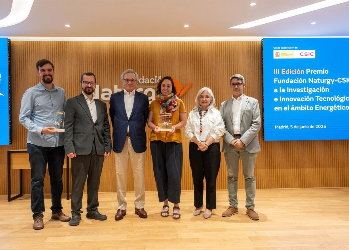 Ganadores III Edición premios Fundación Naturgy y CSICFUNDACIÓN NATURGY