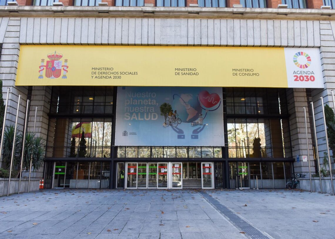 Archivo - Fachada de la sede del Ministerio de Sanidad.Gustavo Valiente - Europa Press - Archivo