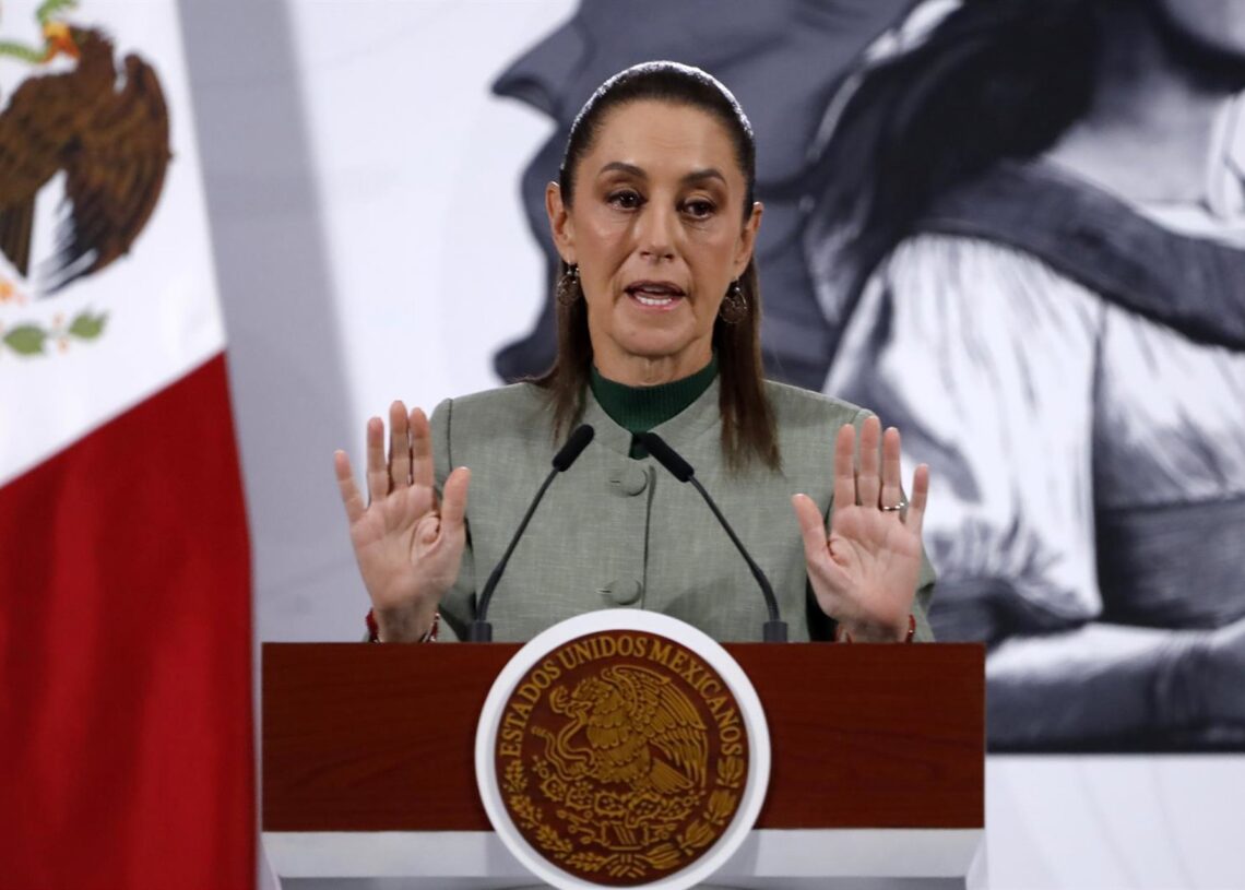 La presidenta de México, Claudia Sheinbaum.Luis Barron/eyepix via ZUMA Pres / DPA