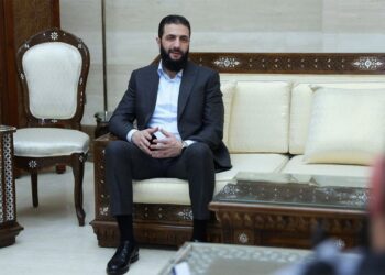 Archivo - El presidente de transición de Siria, Ahmed Husein al Shara.TELEGRAM HAYAT TAHRIR AL SHAM - Archivo