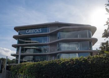 Archivo - Sede de Grifols en Barcelona, en Barcelona.David Zorrakino - Europa Press - Archivo