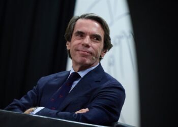 Archivo - El expresidente del gobierno, José María Aznar, ofrece la lección magistral:  'Los Gobiernos de José María Aznar (1996-2004)', en el Goethe- Institut Madrid, a 28 de octubre de 2024, en Madrid (España).Jesús Hellín - Europa Press - Archivo