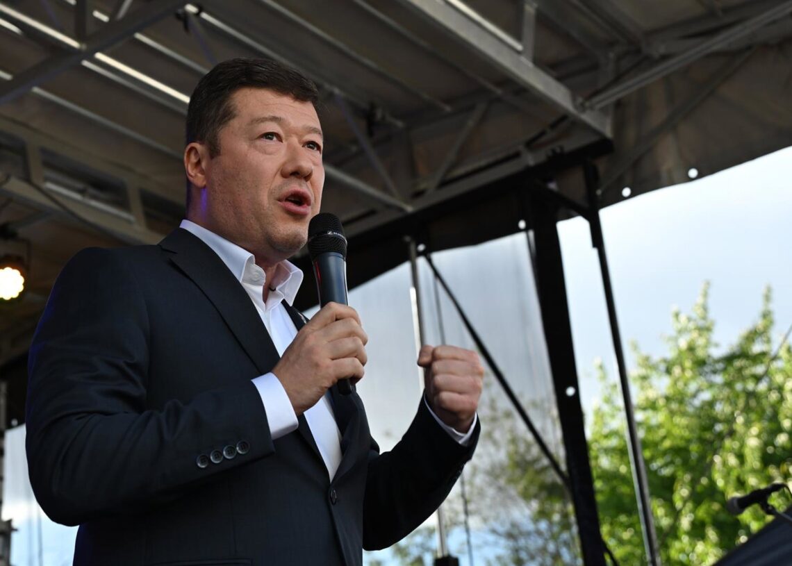 Archivo - El líder del partido ultraderechista Libertad y Democracia Directa, Tomio Okamura, en una imagen de archivo. Europa Press/Contacto/Tomas Tkacik - Archivo