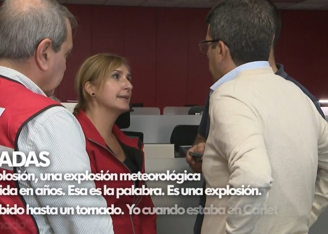 Imagen del documental de RTVE 'Cecopi: les hores critiques'.RTVE