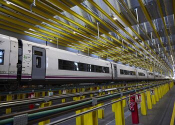 Taller de Alta Velocidad de Fuencarral, a 26 de octubre de 2025, en MadridJesús Hellín - Europa Press