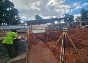 Fosas en el cementerio de Minas de Riotinto (Huelva).AYUNTAMIENTO DE MINA DE RIOTINTO