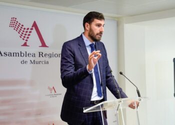 El presidente provincial de Vox, José Ángel Antelo.VOX REGIÓN DE MURCIA