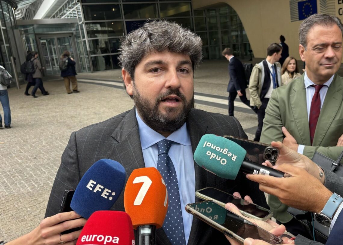 El presidente de la Región de Murcia, Fernando López Miras, en una imagen de archivo.EUROPA PRESS