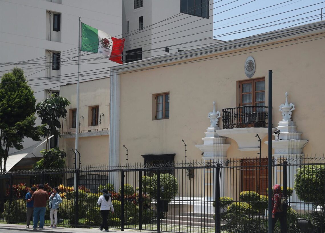 Fachada de la Embajada mexicana en Lima, PerúEuropa Press/Contacto/malianna¡basuo