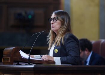 Archivo - La diputada de ERC Etna Estrems interviene durante un pleno en el Congreso de los Diputados, a 29 de octubre de 2024, en Madrid (España). Gustavo Valiente - Europa Press - Archivo