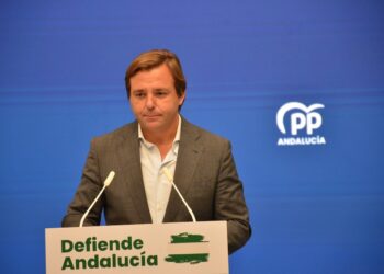 El secretario general del PP-A, Antonio Repullo, en una imagen de archivo.PP-A
