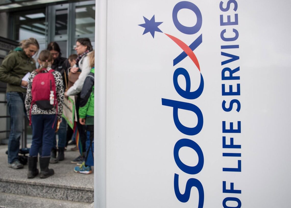 Archivo - Entrada a una de las sedes de la empresa de catering SodexoFabian Sommer/dpa - Archivo