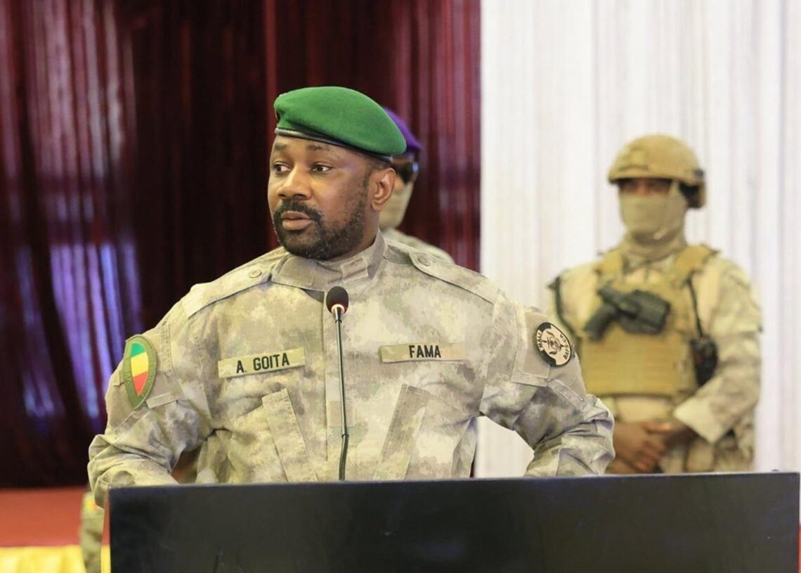 Archivo - Assimi Goita, líder de la junta militar en Malí (archivo)PRESIDENCIA DE MALÍ - Archivo