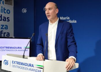 El portavoz del PP de Extremadura, José Ángel Sánchez Juliá, en una imagen de archivoEUROPA PRESS