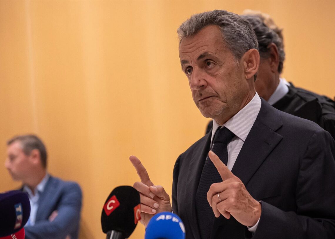 Archivo - Imagen de archivo del expresidente de Francia Nicolas SarkozyEuropa Press/Contacto/Aurelien Morissard - Archivo