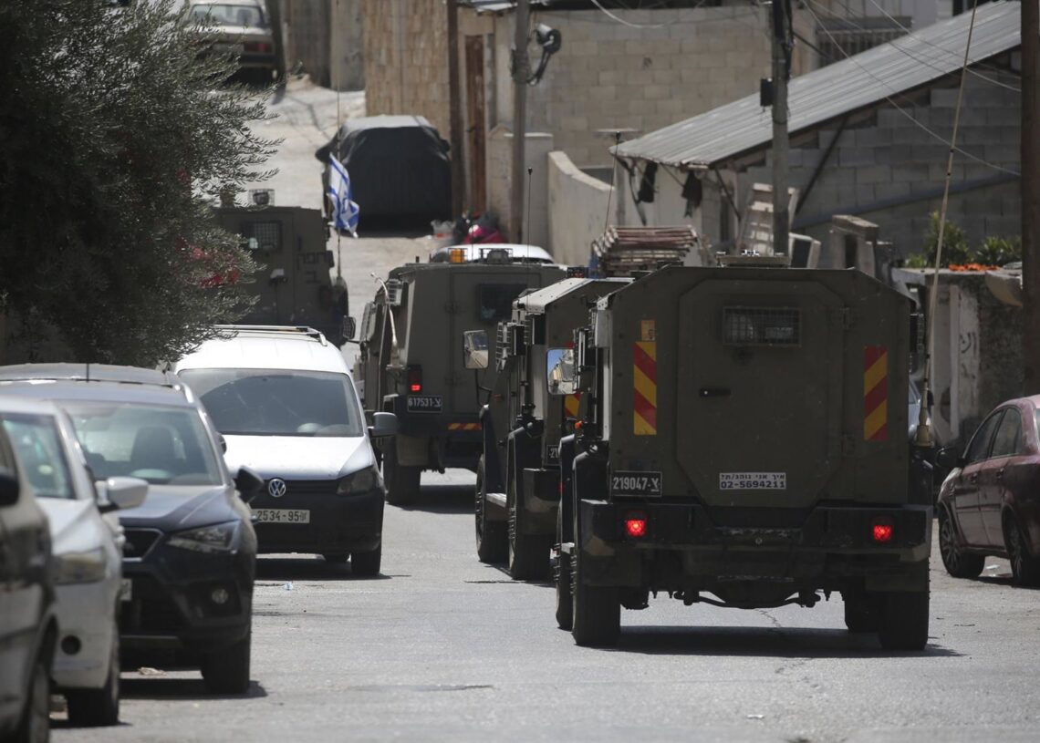 Archivo - Tropas isralíes en CisjordaniaEuropa Press/Contacto/Mohammed Nasser - Archivo