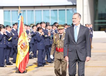 El Rey Felipe VI durante el foro empresarial en su viaje de Estado a la República Popular de China, a 11 de noviembre de 2025, en China.Casa de S.M. el Rey