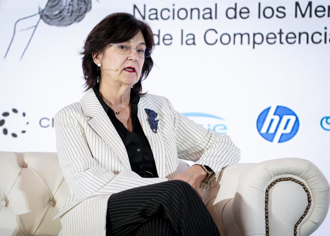 Archivo - La presidenta de LA CNMC, Cani Fernández ViciénA. Pérez Meca - Europa Press - Archivo