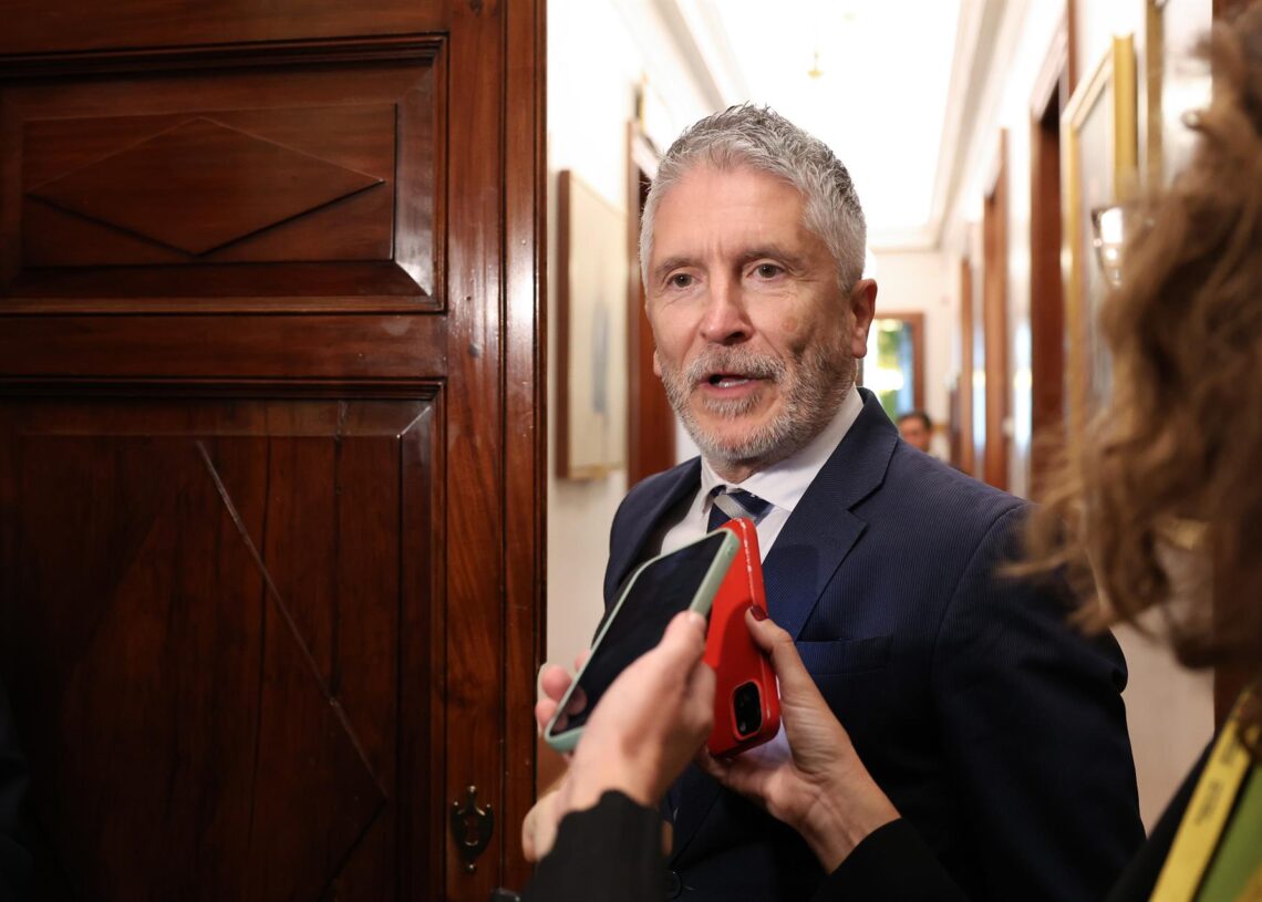 El ministro de Interior, Fernando Grande-Marlaska.Marta Fernández - Europa Press