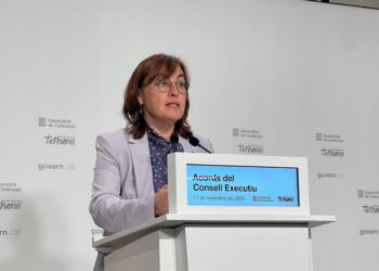 La consellera de Territorio, Vivienda y Transición Ecológica y portavoz del Govern, Sílvia Paneque, en una rueda de prensa tras el Consell ExecutiuEUROPA PRESS