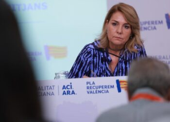 Archivo - La portavoz y vicepresidencia en funciones, Susana CamareroGVA - Archivo