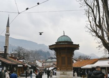 Archivo - Imagen del centro histórico de Sarajevo.Europa Press/Contacto/Adrien Fillon - Archivo