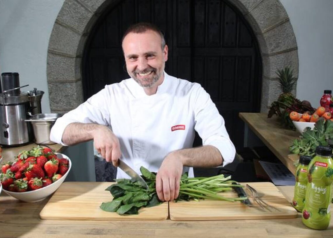 Archivo -  El Invernadero, restaurante del Chef Rodrigo de la Calle, CHEF RODRIGO DE LA CALLE POR ZUMOSOL - Archivo