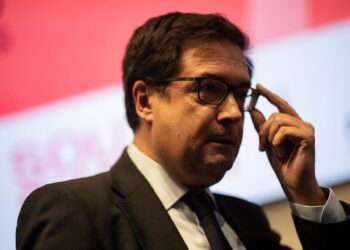 Archivo - El ministro para la Transformación Digital y de la Función Pública, Óscar López, clausura una jornada sobre competitividad e innovación, en el campus Google for Startups, a 4 de octubre de 2024, en Madrid (España). La jornada, organizada por SouAlejandro Martínez Vélez - Europa Press - Archivo