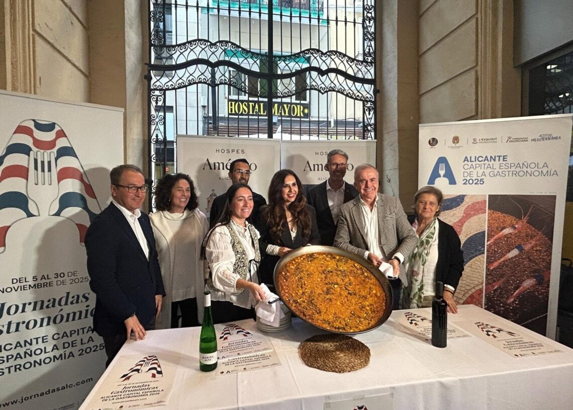 Presentación de las jornadas Alicante Capital Española de la GastronomíaAYUNTAMIENTO DE ALICANTE