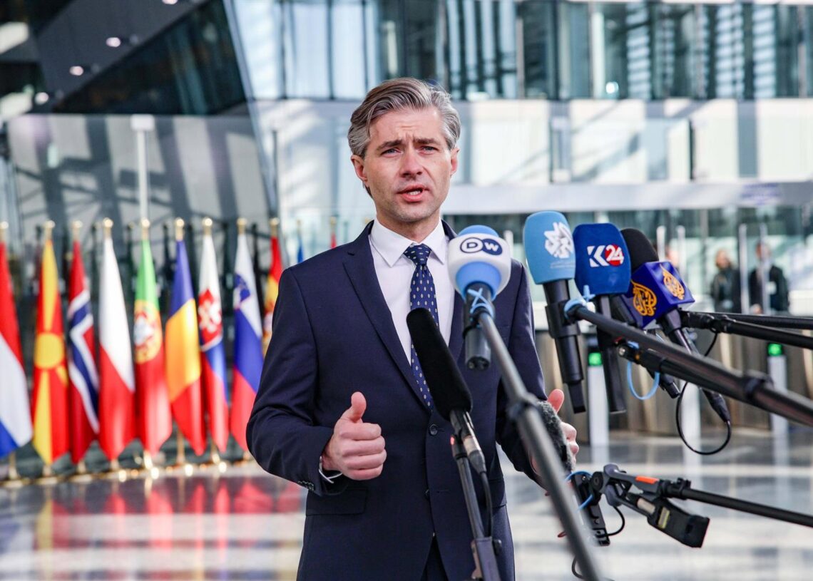 Archivo - Kestutis Budrys, ministro lituano de Asuntos Exteriores.Europa Press/Contacto/Bianca Otero - Archivo