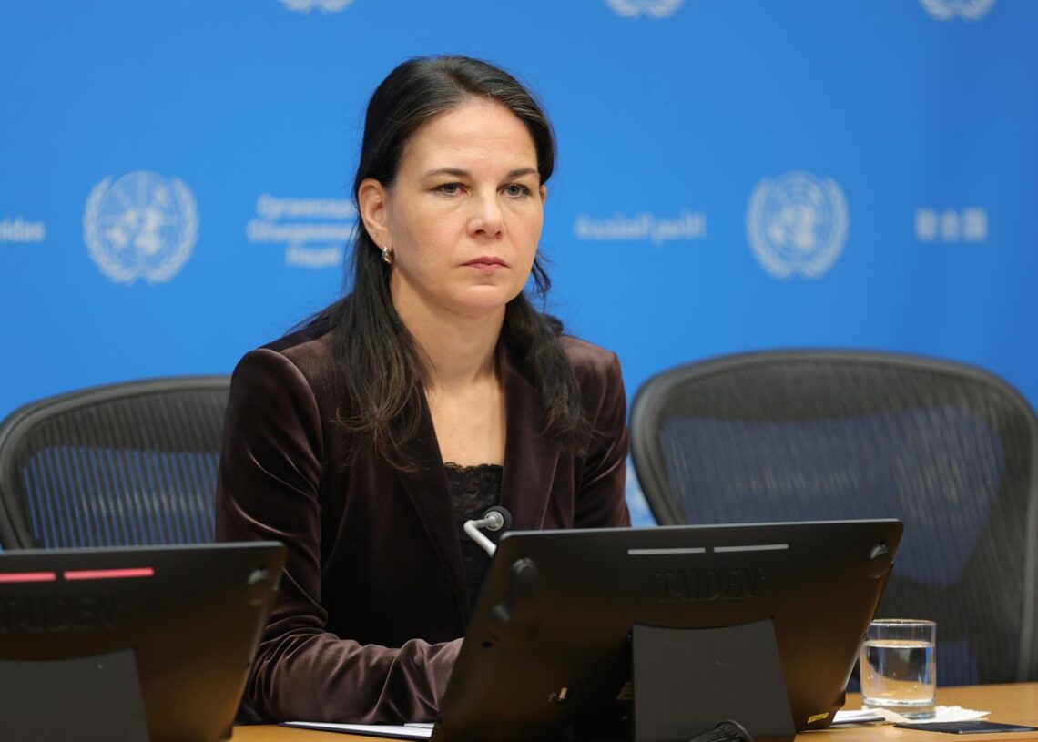 La presidenta de la Asamblea General de Naciones Unidas, Annalena BaerbockEuropa Press/Contacto/Giada Papini Rampelotto/Euro