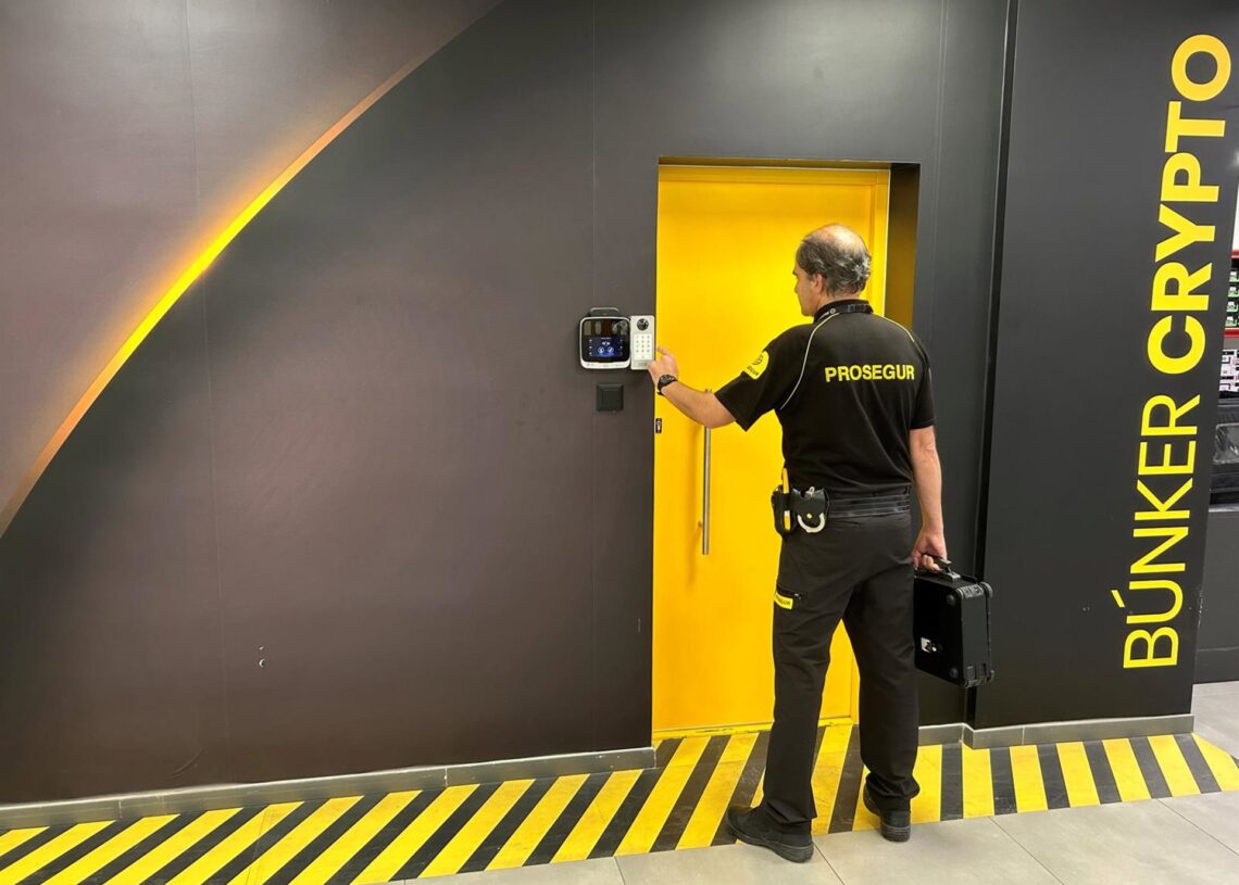 Archivo - Criptobúnker de Prosegur CryptoPROSEGUR CRYPTO - Archivo