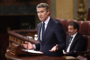 Feijóo exhorta a Sánchez a convocar elecciones: «Su tiempo se ha acabado»