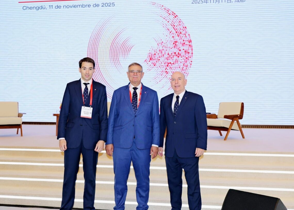 Representantes de Interporc en ChinaINTERPORC