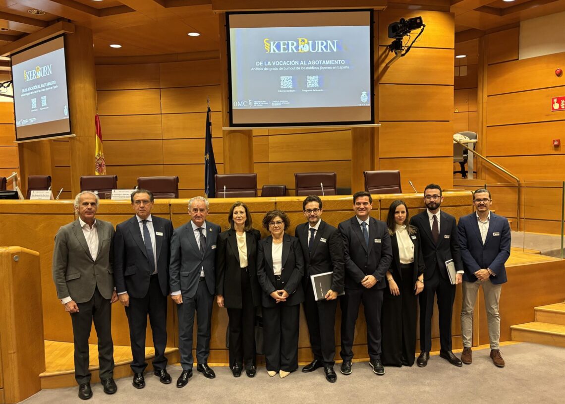 Presentación del estudio 'Ikerburn: de la vocación al agotamiento' en el Senado.OMC