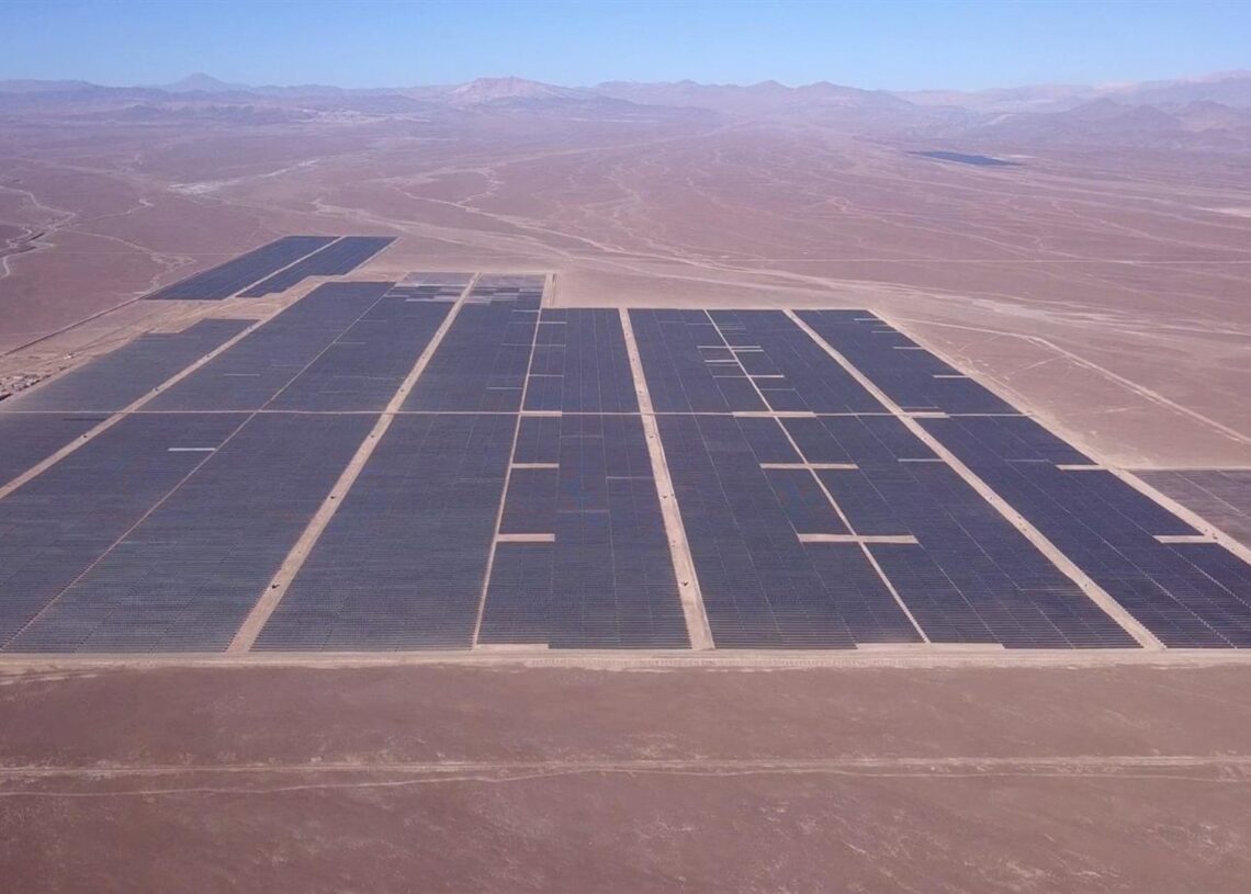 Acciona Energía instalará una batería de un GWh de capacidad en el desierto de Atacama.ACCIONA ENERGÍA