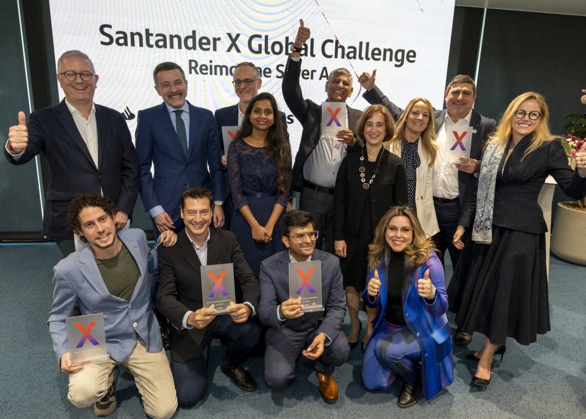Archivo - Entrega de premios de los Santander X Global Challenge | Reimagine Silver Age.BANCO SANTANDER - Archivo