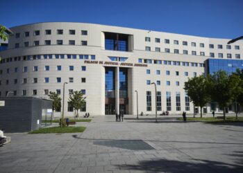 Archivo - Fachada del Palacio de Justicia de Pamplona.Eduardo Sanz - Europa Press - Archivo