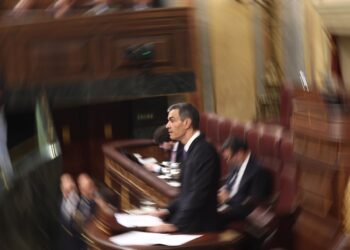 El presidente del Gobierno, Pedro Sánchez, durante una sesión de control al Gobierno, en el Congreso de los Diputados, a 12 de noviembre de 2025, en Madrid (España). Eduardo Parra - Europa Press