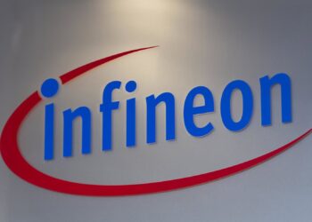 Archivo - Logo de Infineon en la entrada de una de sus oficinas.Matthias Rietschel/dpa-Zentralbi - Archivo