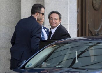 El fiscal General del Estado, Álvaro García Ortiz, a su llegada al Tribunal Supremo, a 12 de noviembre de 2025, en Madrid (España).Alberto Ortega - Europa Press