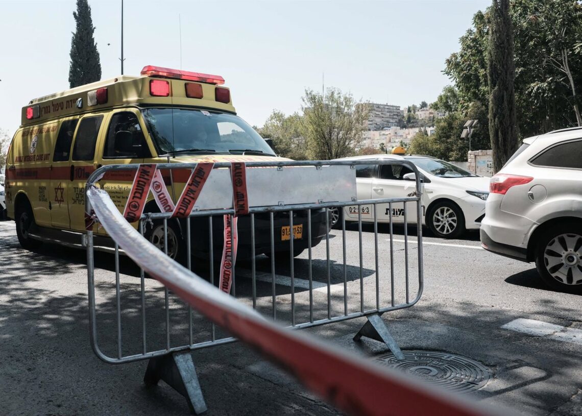 Archivo - Una ambulancia en Jerusalén, Israel (archivo)Nir Alon/ZUMA Wire/dpa - Archivo