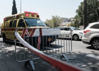 Archivo - Una ambulancia en Jerusalén, Israel (archivo)Nir Alon/ZUMA Wire/dpa - Archivo