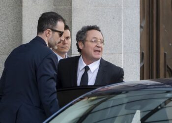 El fiscal General del Estado, Álvaro García Ortiz, a su llegada al Tribunal Supremo, a 12 de noviembre de 2025, en Madrid (España). Alberto Ortega - Europa Press
